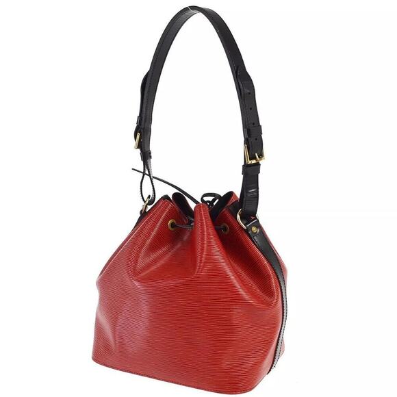 Louis Vuitton Noé Epi Red Leather Shoulder Bag - Picture 4 of 8